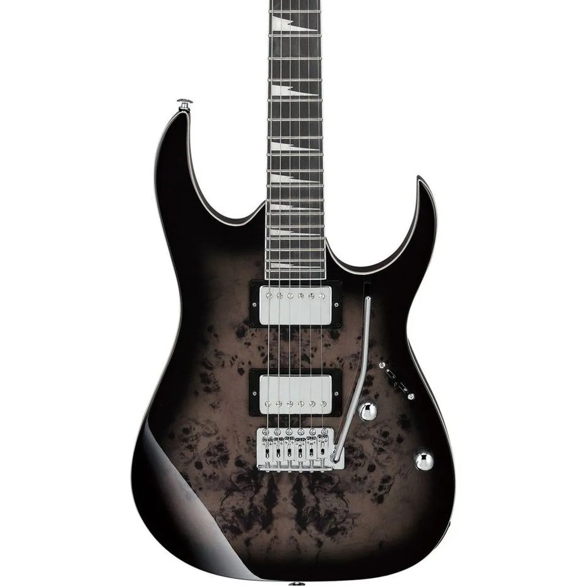 Ibanez Gio GRG220PA1-BKB E-Gitarre, edles Design, vielseitige Klänge, komfortables Spielgefühl 4