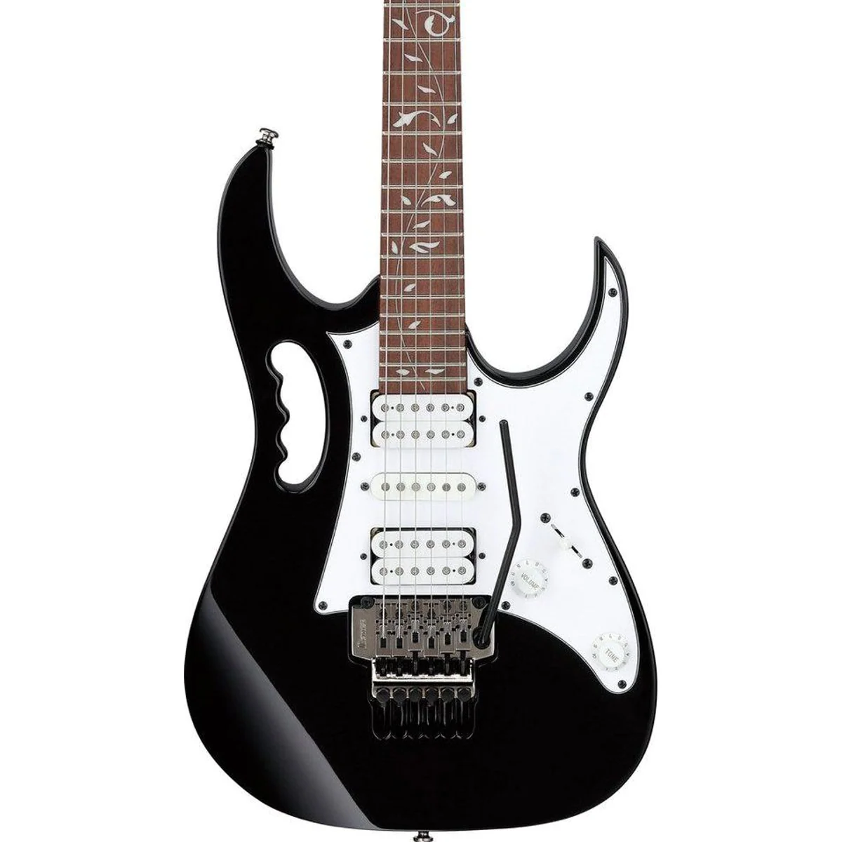 Ibanez JEMJR-BK E-Gitarre, Meranti Korpus, Wizard III Hals, Feinstimmervibrato 3