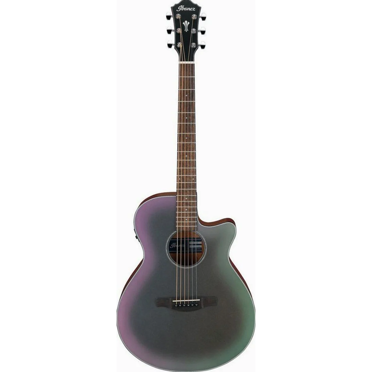 Ibanez AEG50-BAM Westerngitarre, komfortabler Hals, eingebautes Stimmgerät