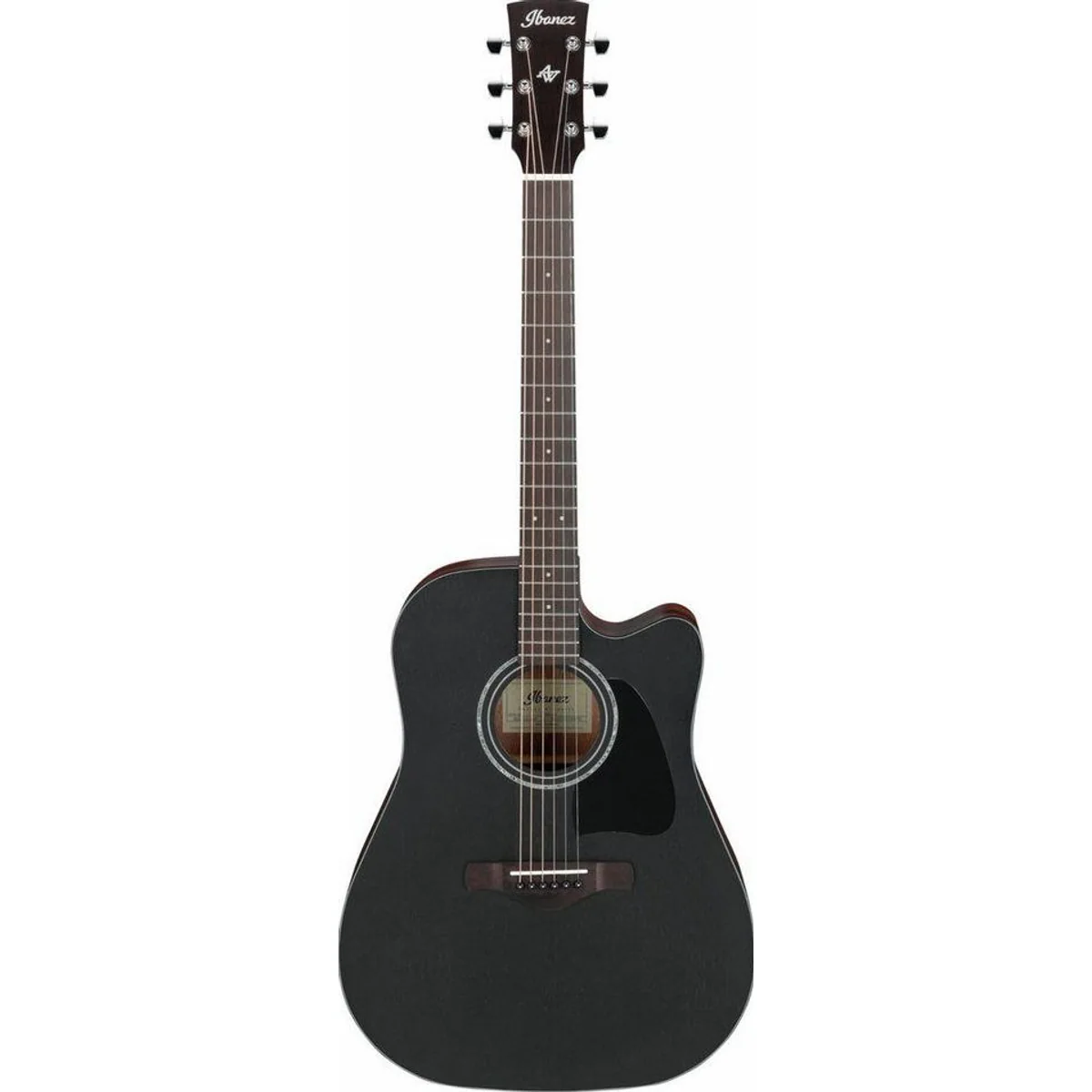 Ibanez AW247CE-WKH Westerngitarre, kraftvoller Sound, Cutaway & Tonabnehmer 2