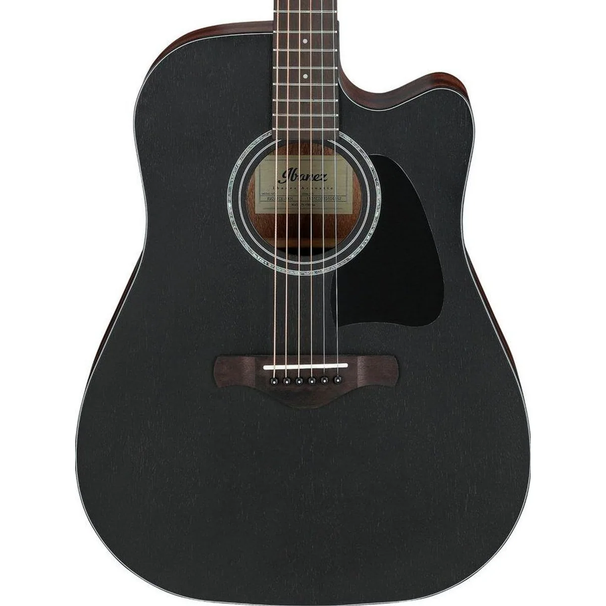Ibanez AW247CE-WKH Westerngitarre, kraftvoller Sound, Cutaway & Tonabnehmer 4