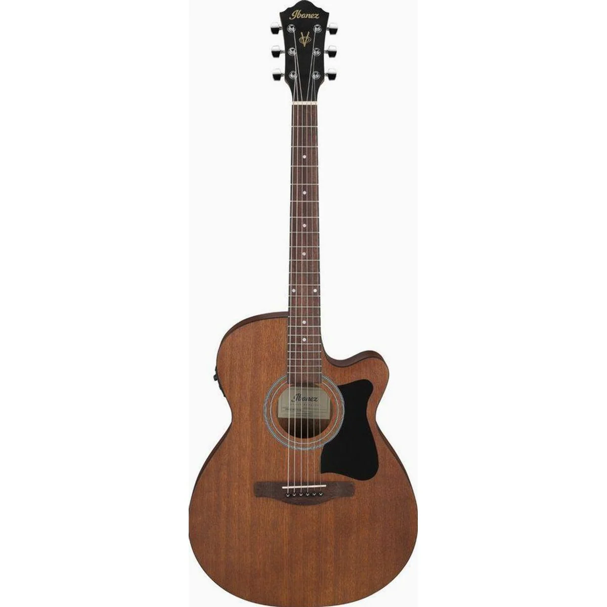 Ibanez VC44CE-OPN Westerngitarre, natürlicher Klang, Cutaway-Design, integriertes Stimmgerät 2
