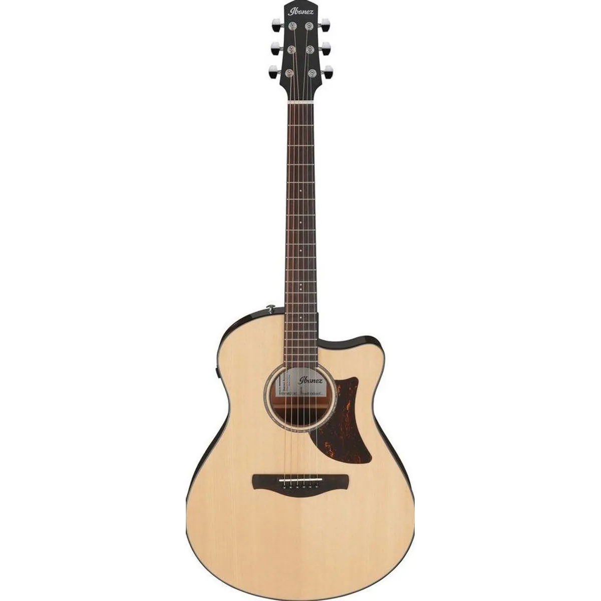 Ibanez AAM300CE-NT Westerngitarre, fortschrittlicher Auditorium-Korpus, integriertes Preampsystem