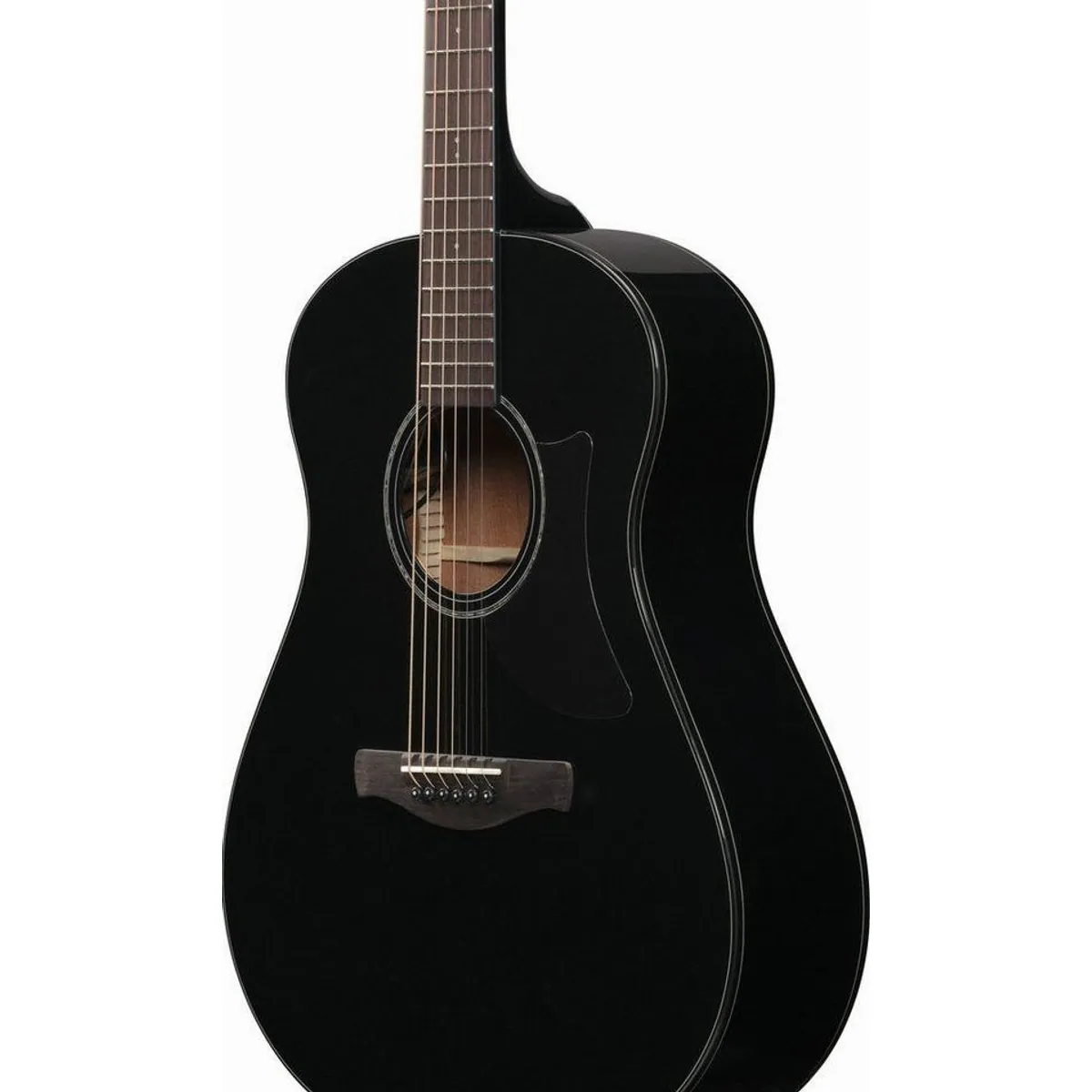 Ibanez AAM100E-BK Akustikgitarre, Grand Auditorium, Tonabnehmer, elegant in Schwarz 4