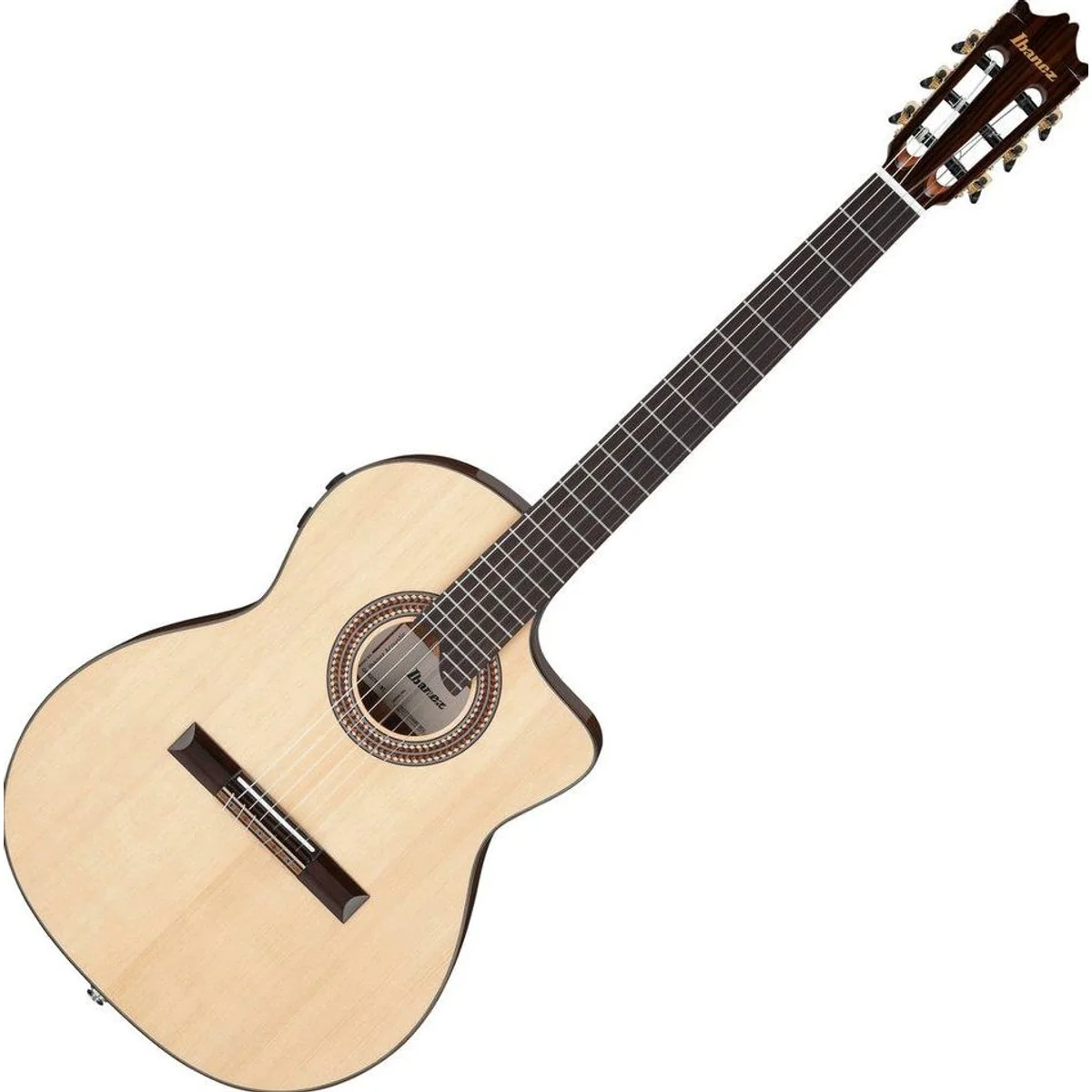Ibanez GA360TCE-NT Thinline-Konzertgitarre, klare Tonentfaltung, flexible Elektronik, komfortabler Cutaway