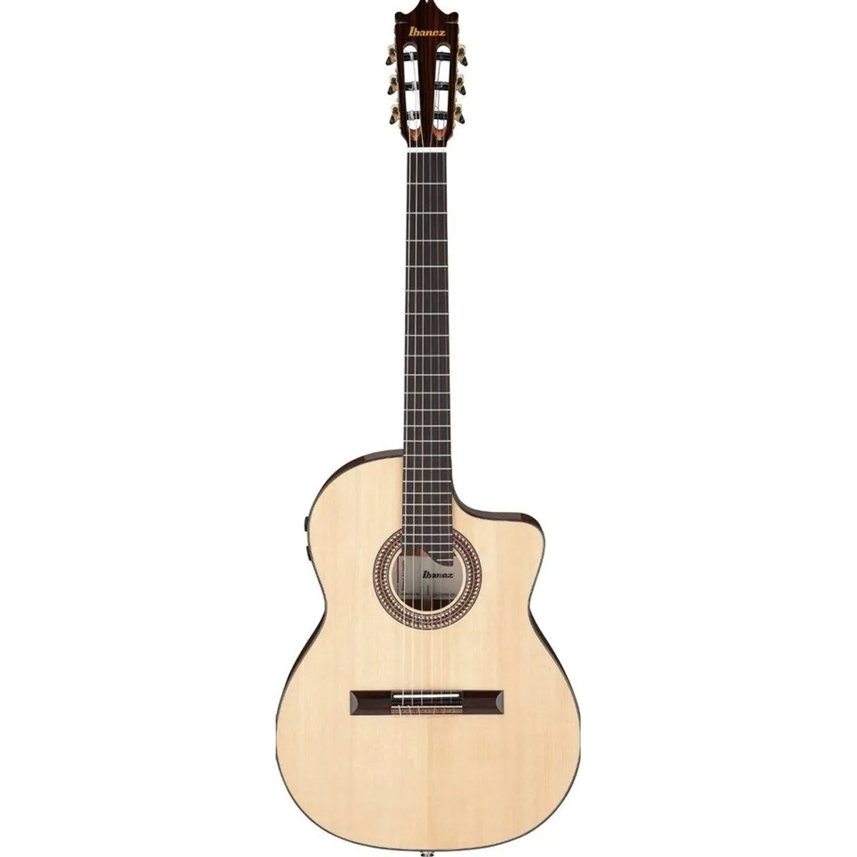 Ibanez GA360TCE-NT Thinline-Konzertgitarre, klare Tonentfaltung, flexible Elektronik, komfortabler Cutaway 3