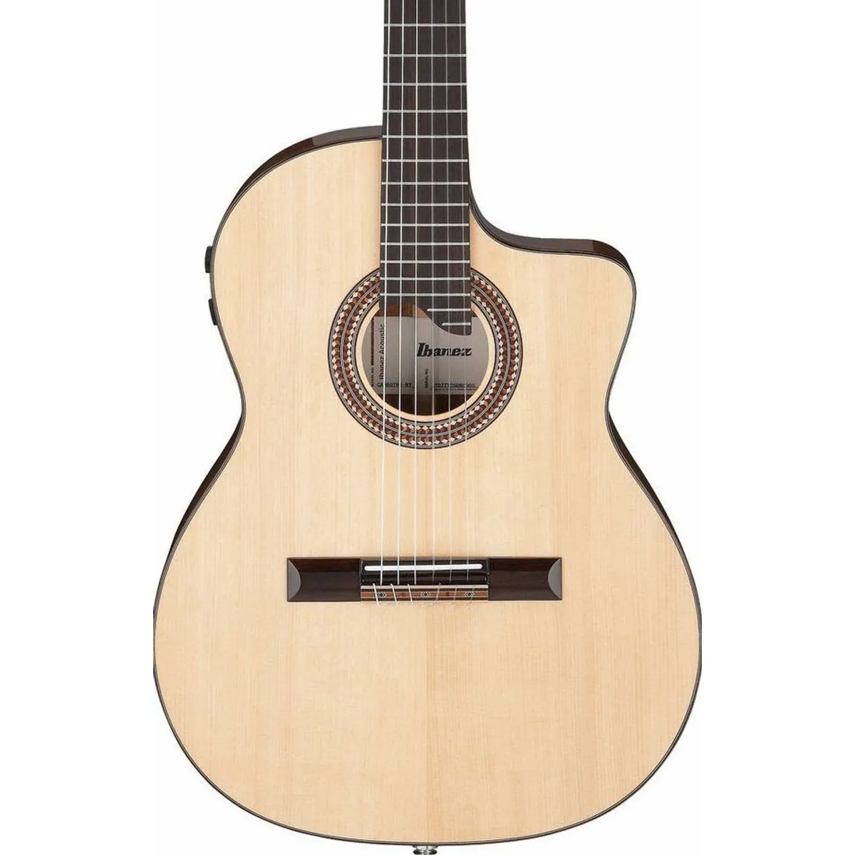 Ibanez GA360TCE-NT Thinline-Konzertgitarre, klare Tonentfaltung, flexible Elektronik, komfortabler Cutaway 5