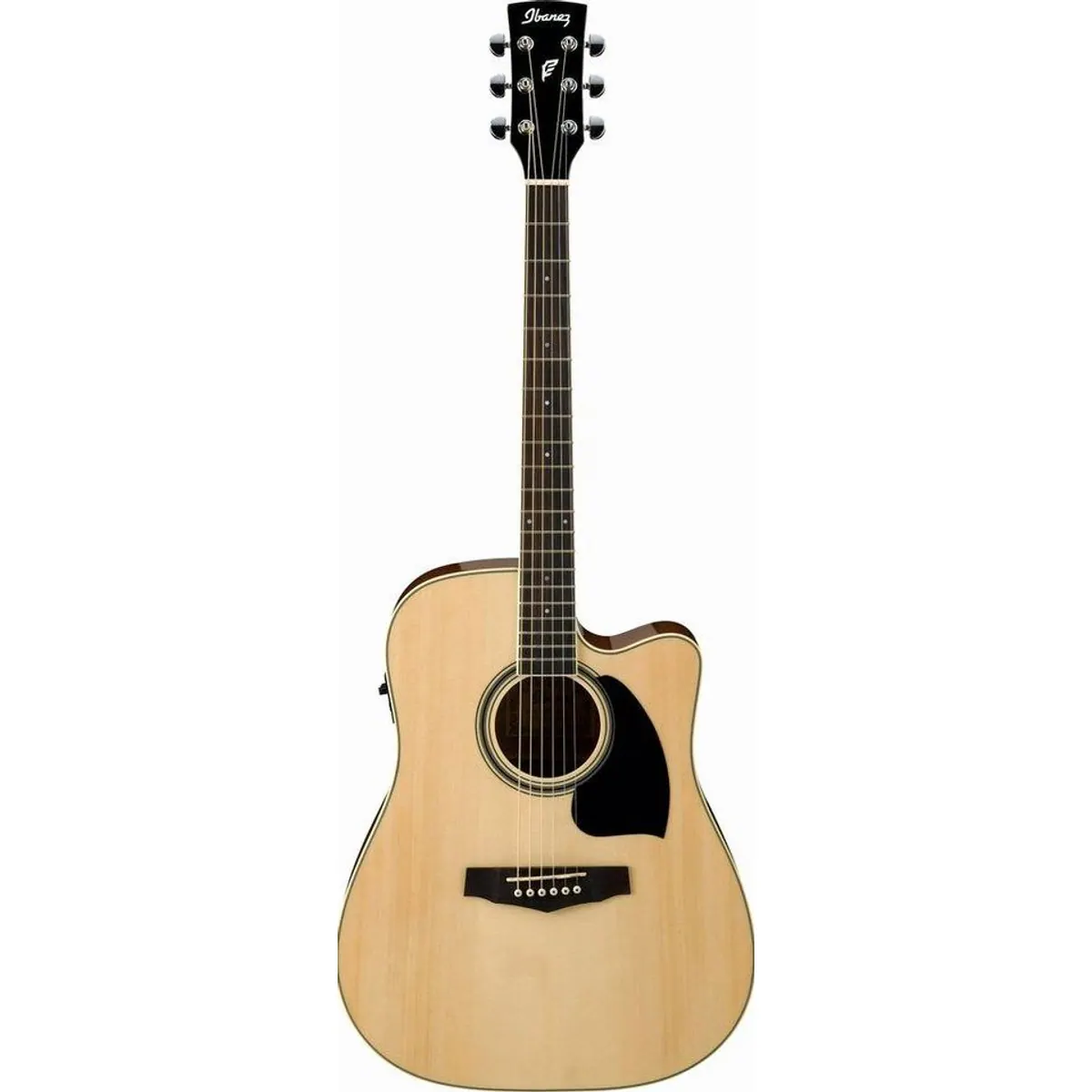 Ibanez PF15ECE-NT Westerngitarre, vielseitig, integrierter Tuner, Cutaway Design