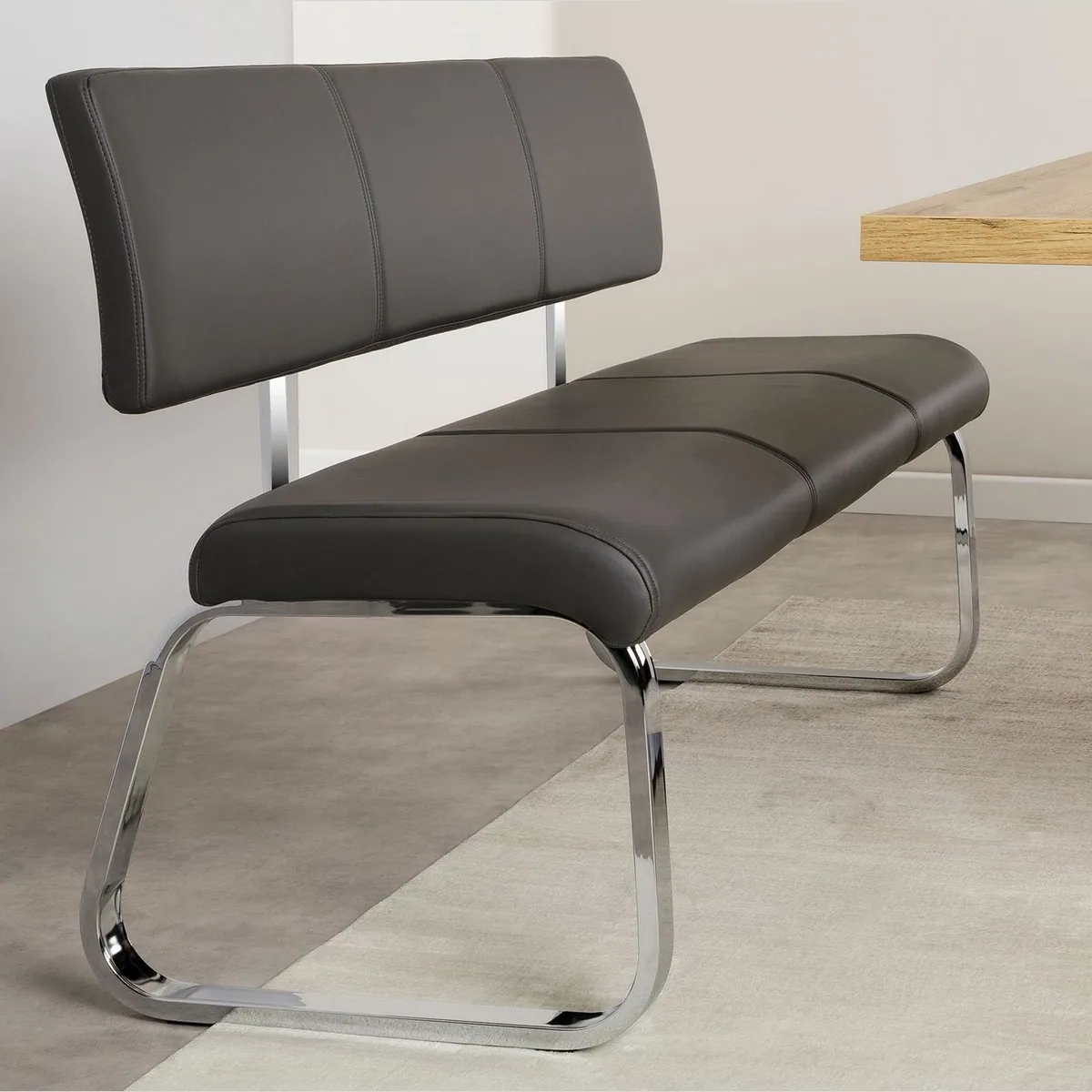 IDIMEX Essbank VILAS, modernes Design, bequem gepolstert, für 3 Personen 3