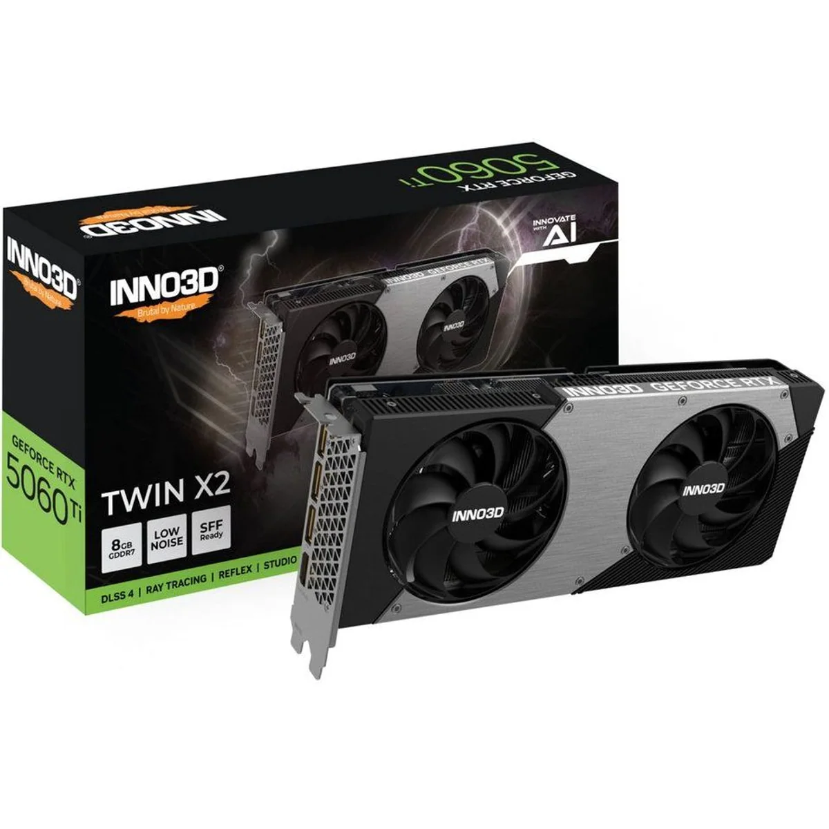Inno3D GeForce RTX 5060 Ti TWIN X2 Grafikkarte, Leistung, Effizienz, Kühlung