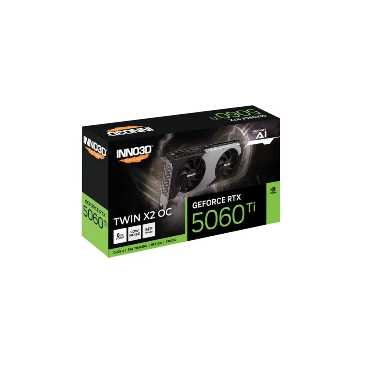 Inno3D GeForce RTX 5060 Ti TWIN X2 OC Grafikkarte, hohe Leistung, exzellente Kühlung, beeindruckende Grafik 2