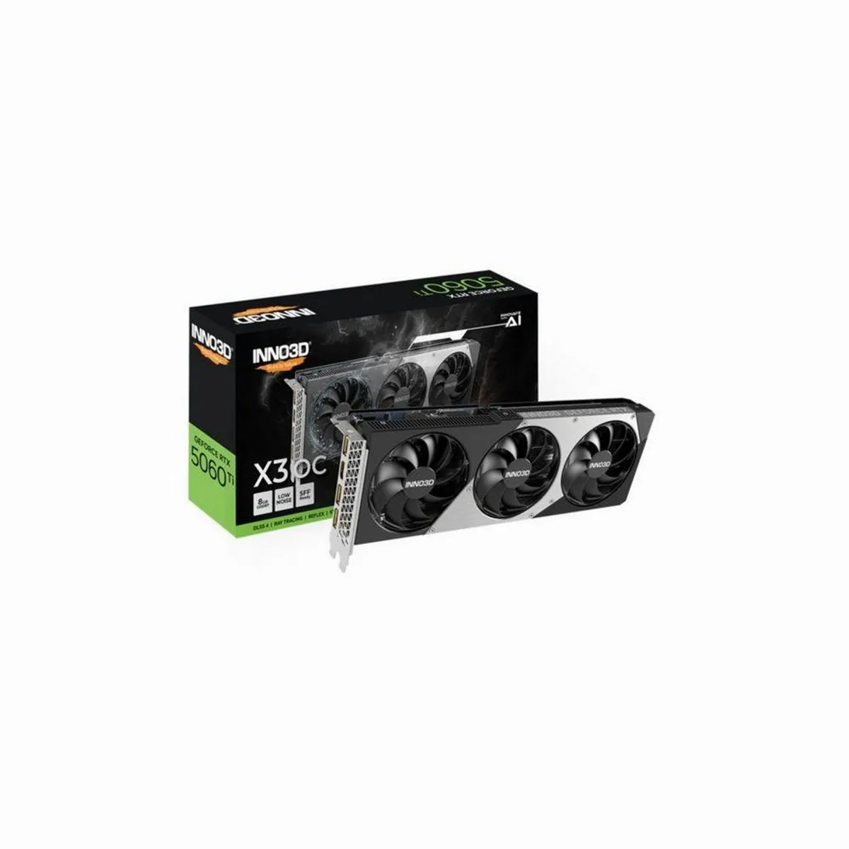 Inno3D GeForce RTX 5060 Ti X3 OC Grafikkarte, hohe Leistung, optimierte Kühlung, erweiterte Gaming-Funktionen