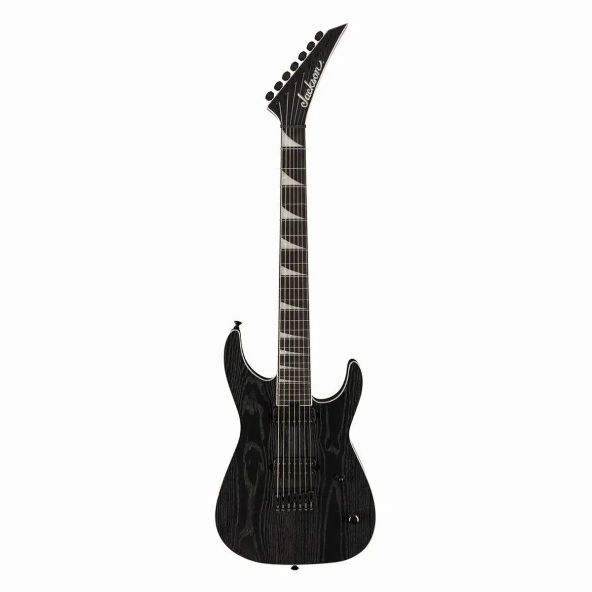 Jackson Pro Series Jeff Loomis SL7 HT Black Ash, Signature E-Gitarre, edles Design, vielseitiger Sound
