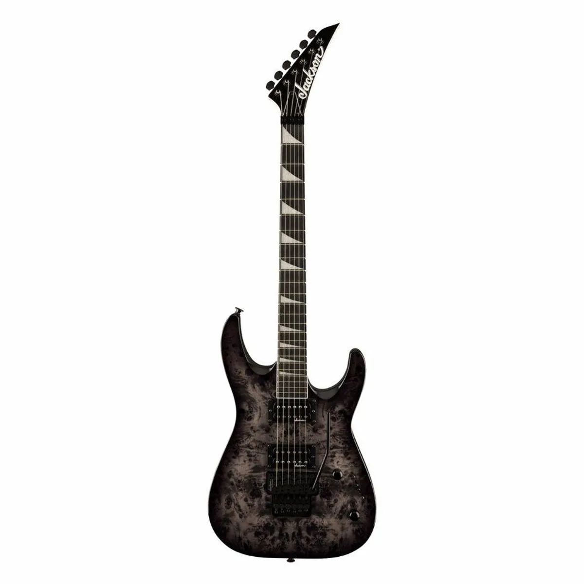 Jackson JS32 DKAP TR BLK E-Gitarre, Pappel-Korpus, Humbucker-Tonabnehmer, Floyd Rose Tremolo