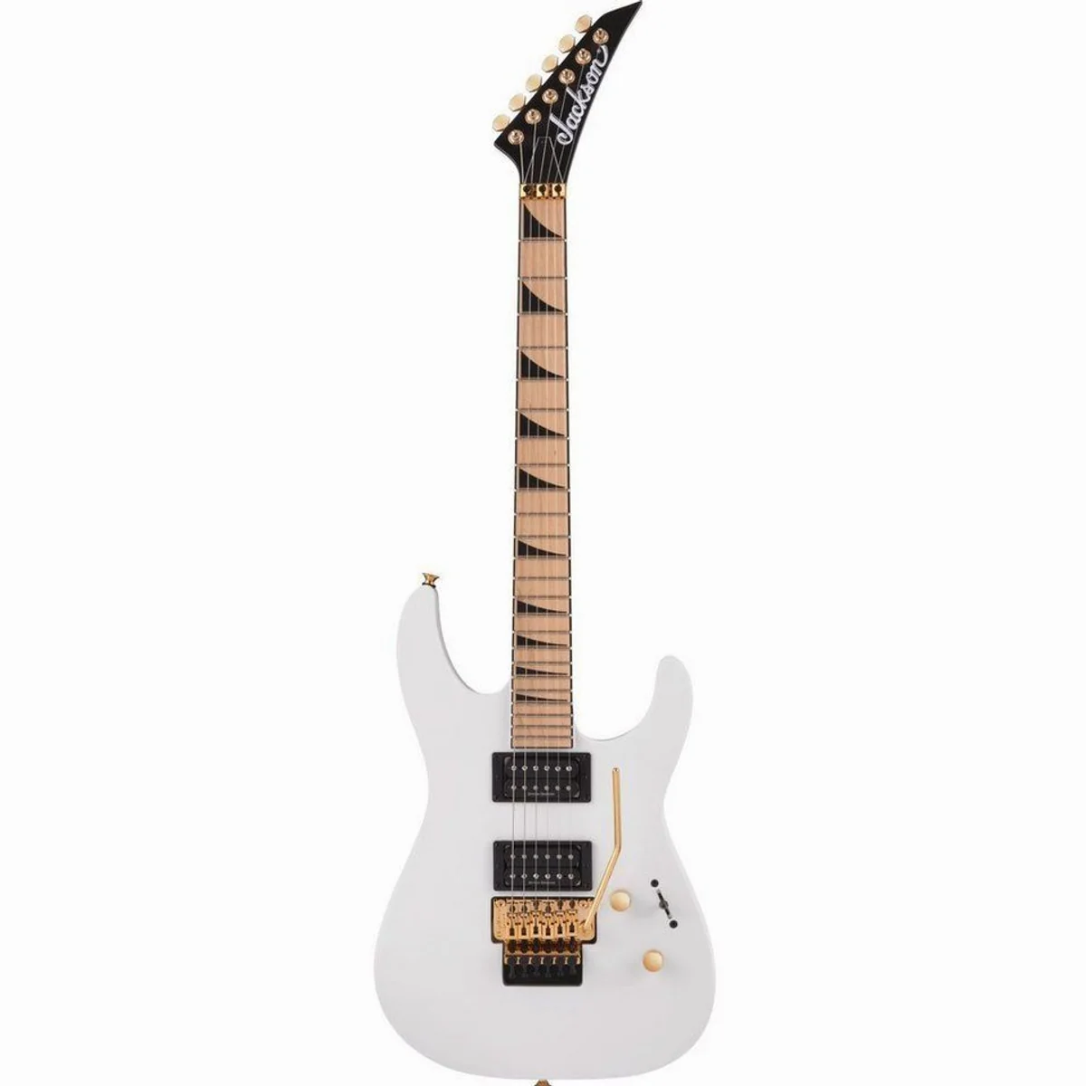 Jackson X Series Soloist SLXM DX MN Snow White, kraftvoller Klang, durchgehender Hals, stilvolles Design