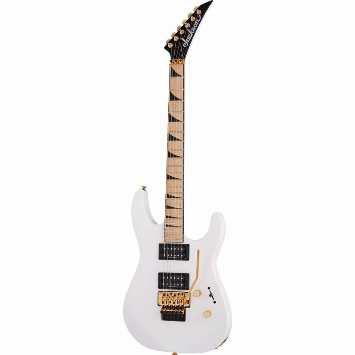Jackson X Series Soloist SLXM DX MN Snow White, kraftvoller Klang, durchgehender Hals, stilvolles Design 3