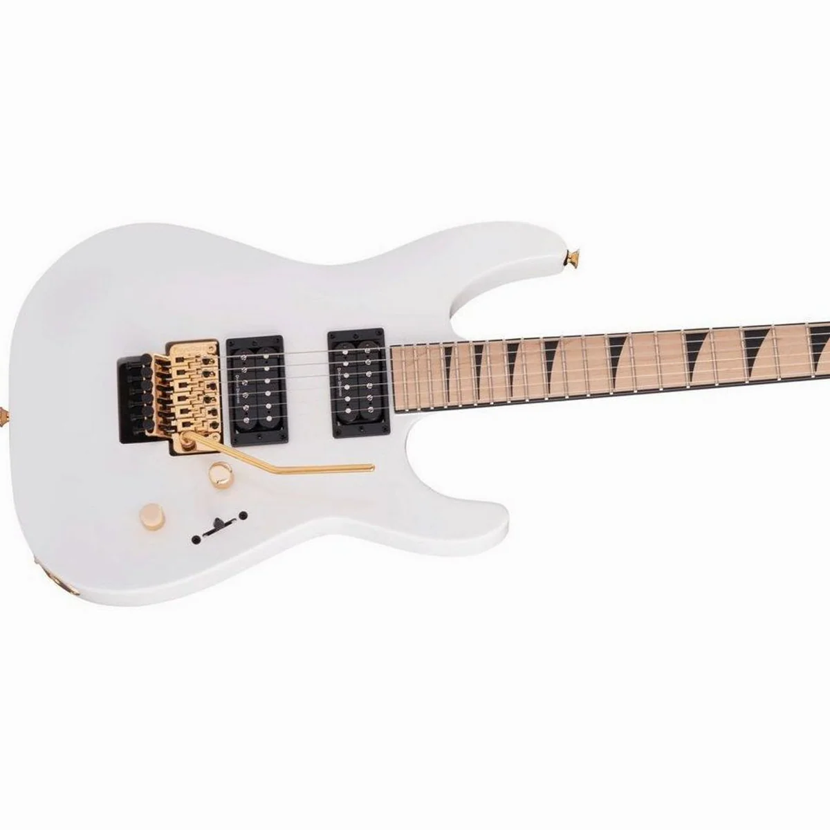 Jackson X Series Soloist SLXM DX MN Snow White, kraftvoller Klang, durchgehender Hals, stilvolles Design 4