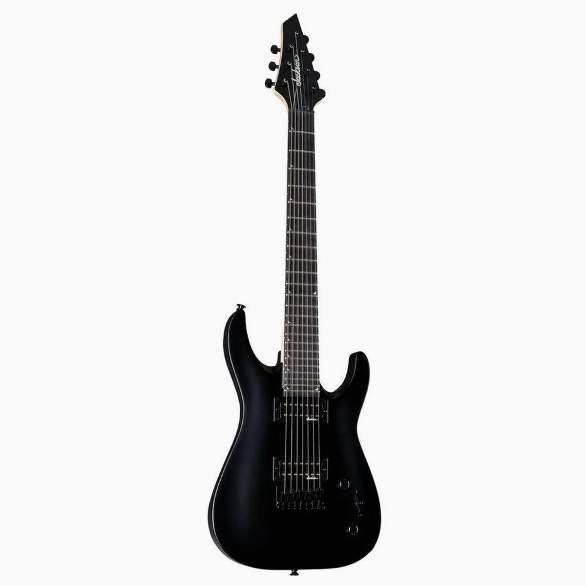 Jackson JS22-7 Dinky DKA HT E-Gitarre, 7-Saiter, Mahagoni-Korpus, Hochleistungs-Humbucker