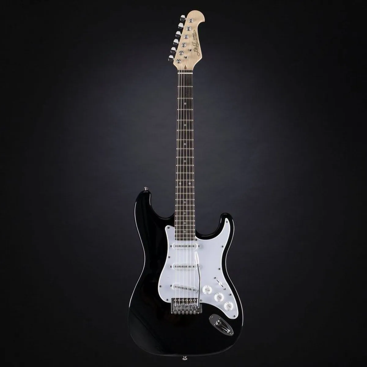 J & D ST Rock E-Gitarre Set, vielseitige Einsteiger-Gitarre mit Verstärker und Zubehör 2