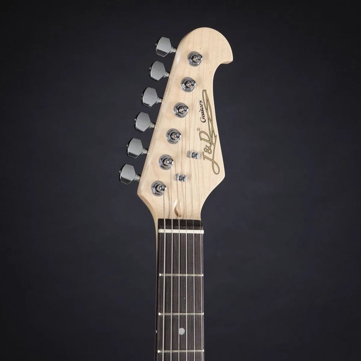 J & D ST Rock E-Gitarre Set, vielseitige Einsteiger-Gitarre mit Verstärker und Zubehör 4