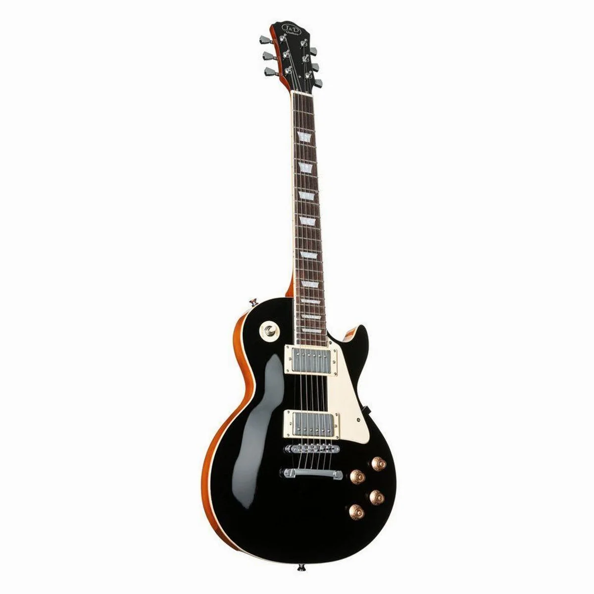 J & D LS II Black E-Gitarre Set, inklusive Verstärker und Kabel 2
