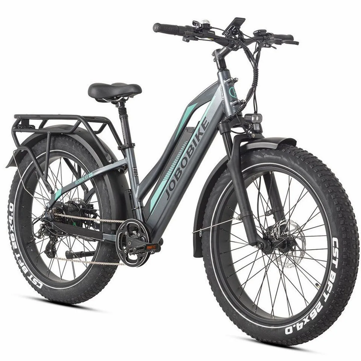 JOBOBIKE Robin Pro E-Bike Mountainbike 26 Zoll, 180 km Reichweite, 7-Gang Shimano, 840 Wh