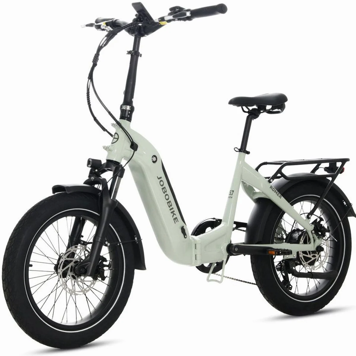 JOBOBIKE Romer E-Bike Klapprad, 150 km Reichweite, faltbarer Alurahmen