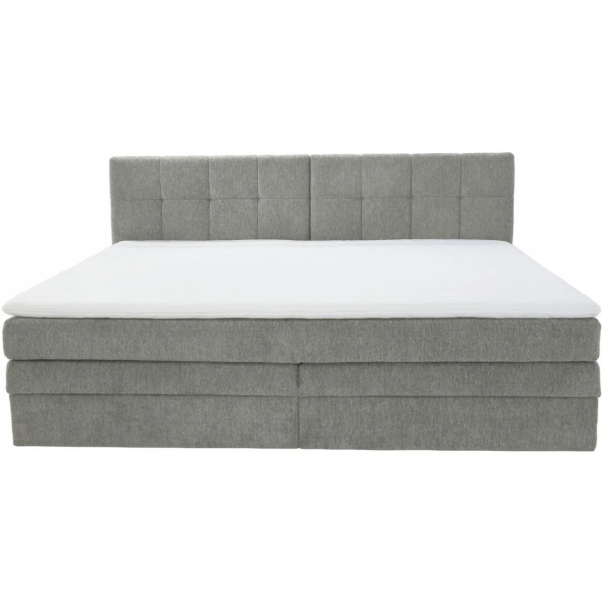 Casa Grande Boxspringbett 240 cm, praktischer Bettkasten, 7-Zonen-Matratze, wählbare Härtegrade 4