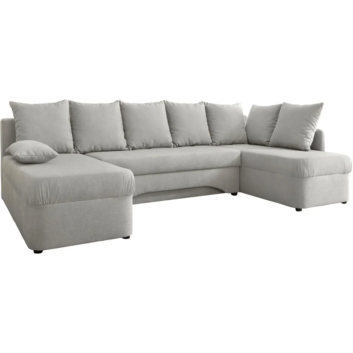 Jockenhöfer Gruppe Wohnlandschaft Arktis U-Form, 260 cm, mit Bettkasten & Schlaffunktion 2