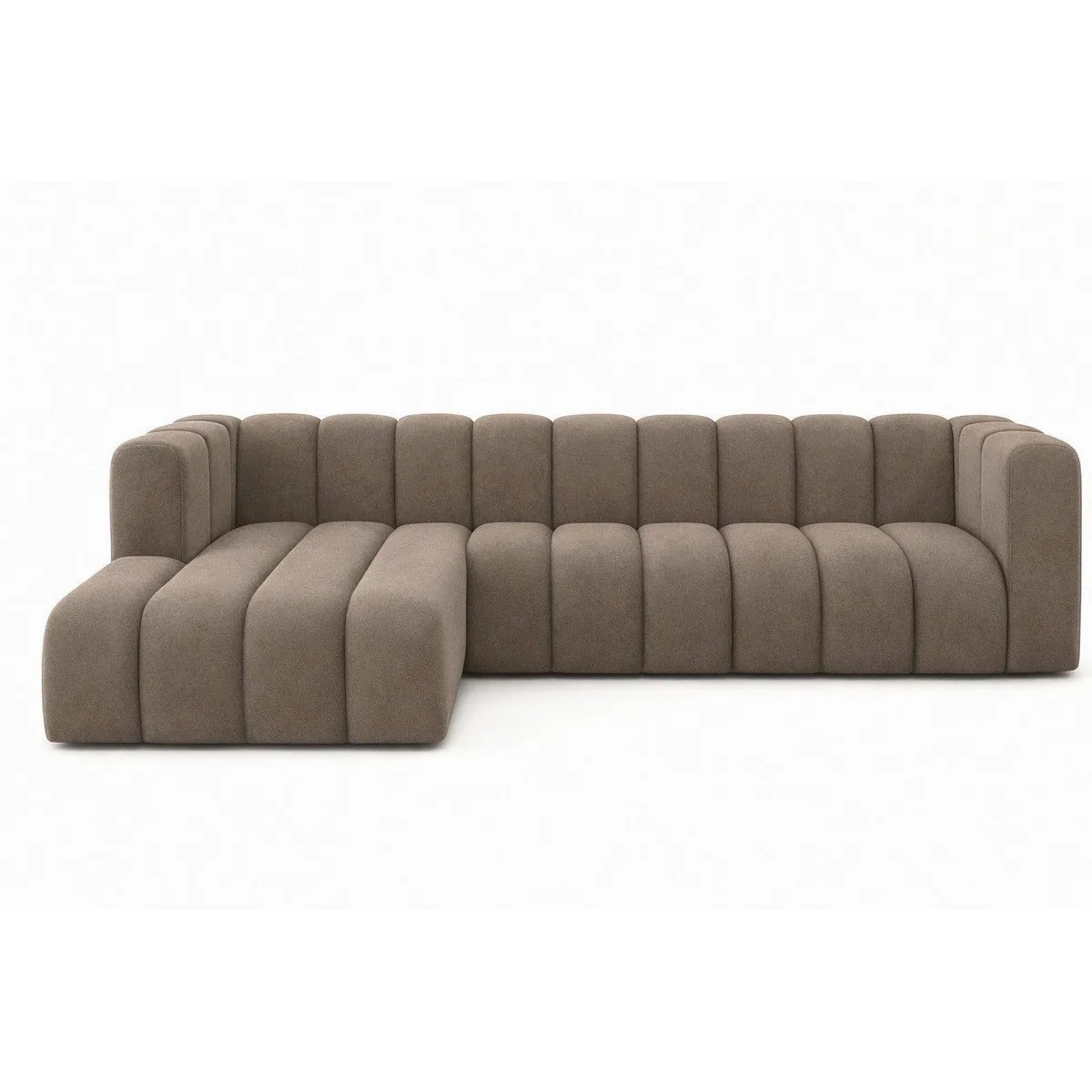 Kaiser Möbel Grand L Ecksofa, modulares Design, luxuriöser Samt, ergonomische Sitzfläche 2