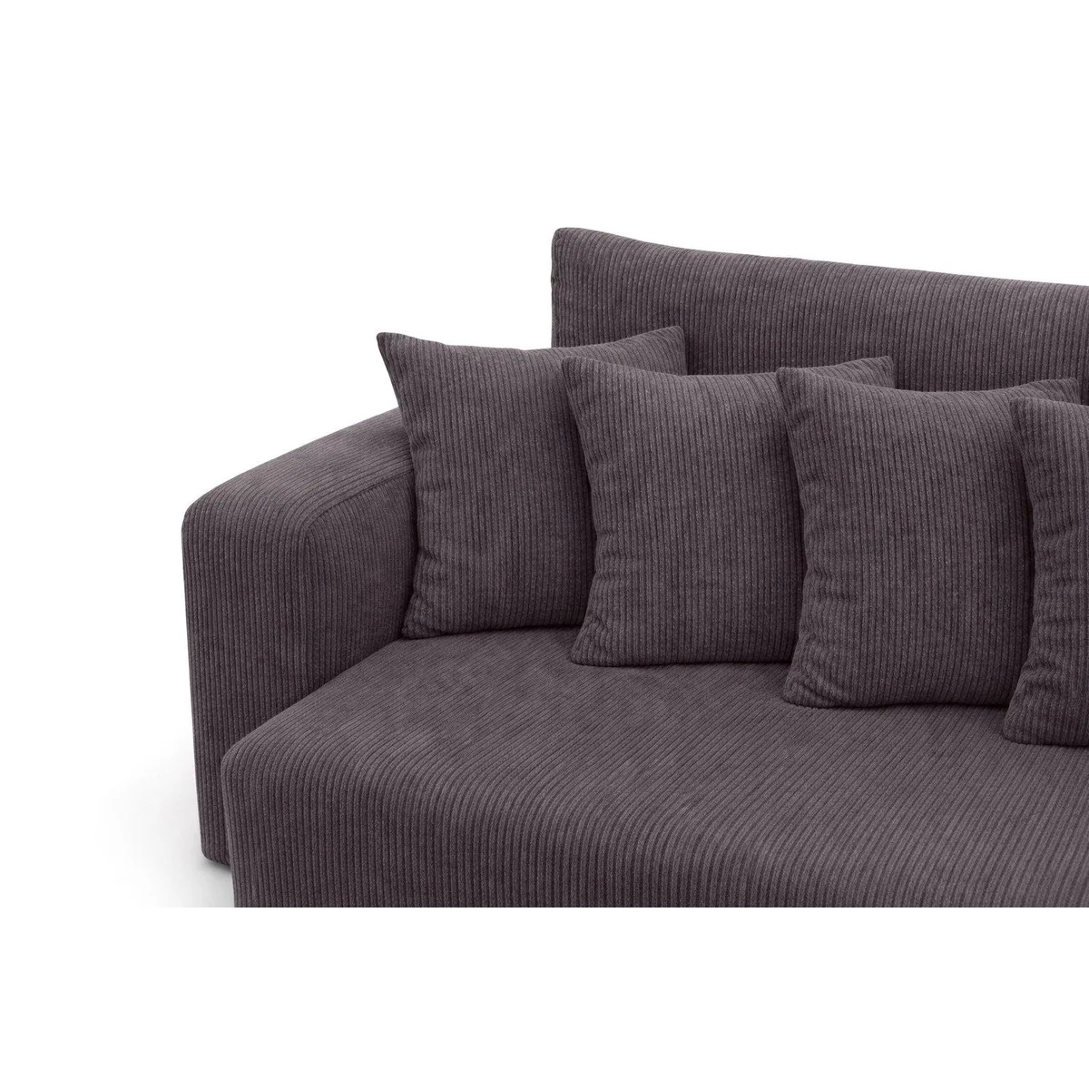 Kaiser Möbel PIANO DOUBLE Schlafsofa, komfortable Schlaffunktion, hochwertiger Cordstoff 5
