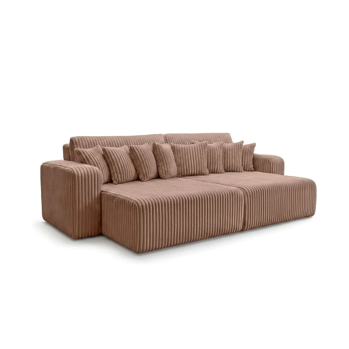Kaiser Möbel PIANO DOUBLE Schlafsofa, moderne Schlaffunktion, Cordstoff Tilia 2