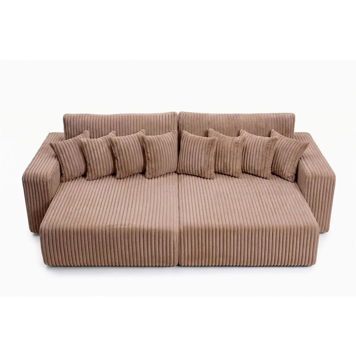 Kaiser Möbel PIANO DOUBLE Schlafsofa, moderne Schlaffunktion, Cordstoff Tilia 4
