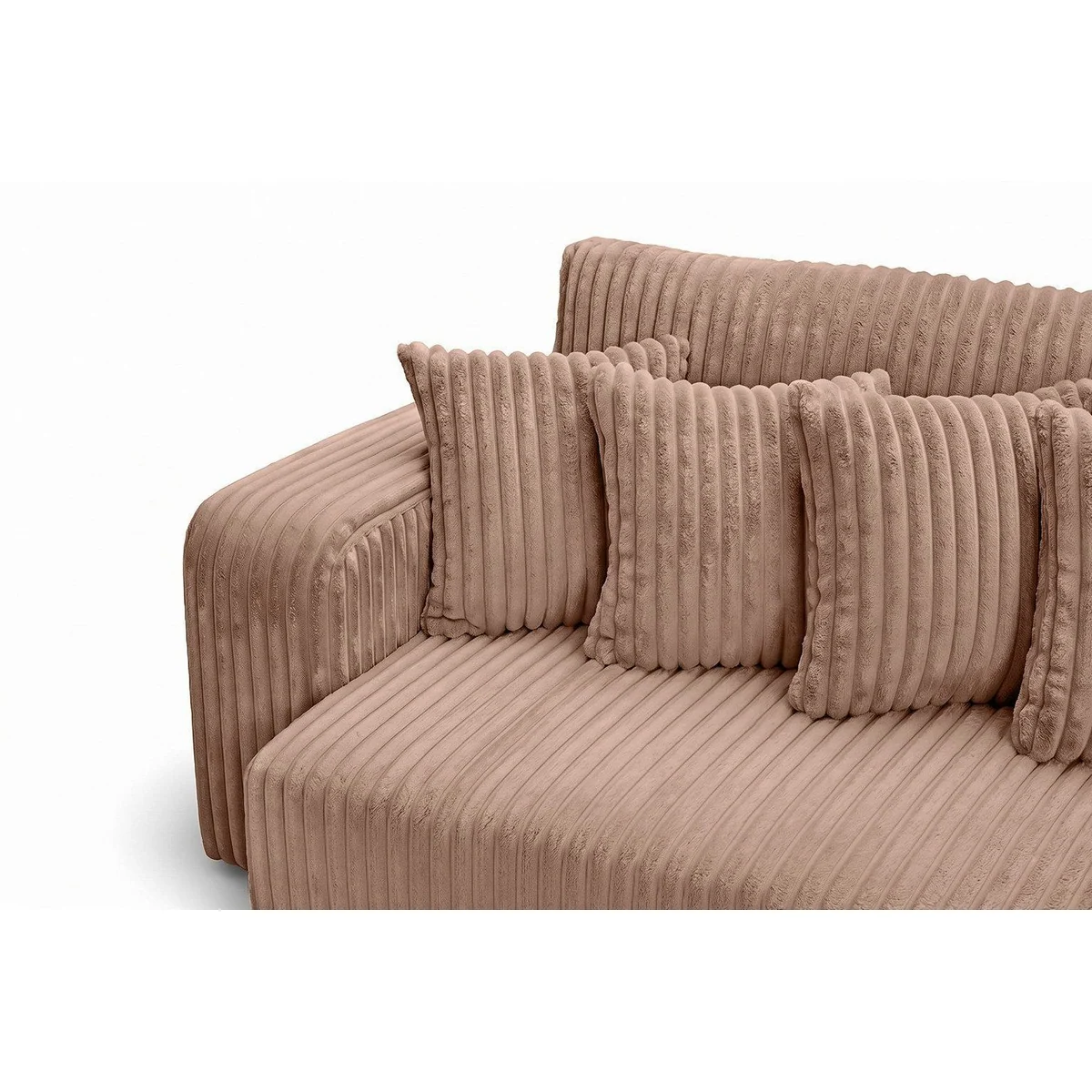 Kaiser Möbel PIANO DOUBLE Schlafsofa, moderne Schlaffunktion, Cordstoff Tilia 5