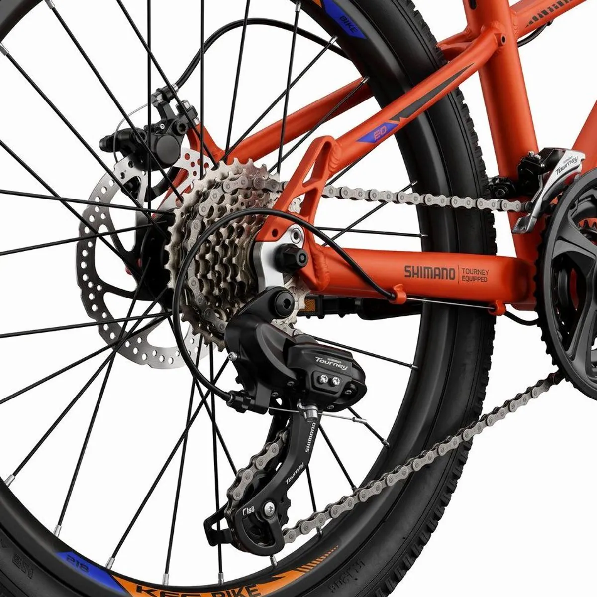 Keskin eBike MTB1 Kinderfahrrad, 20 Zoll, Aluminium-Rahmen, 21-Gang Schaltung 3