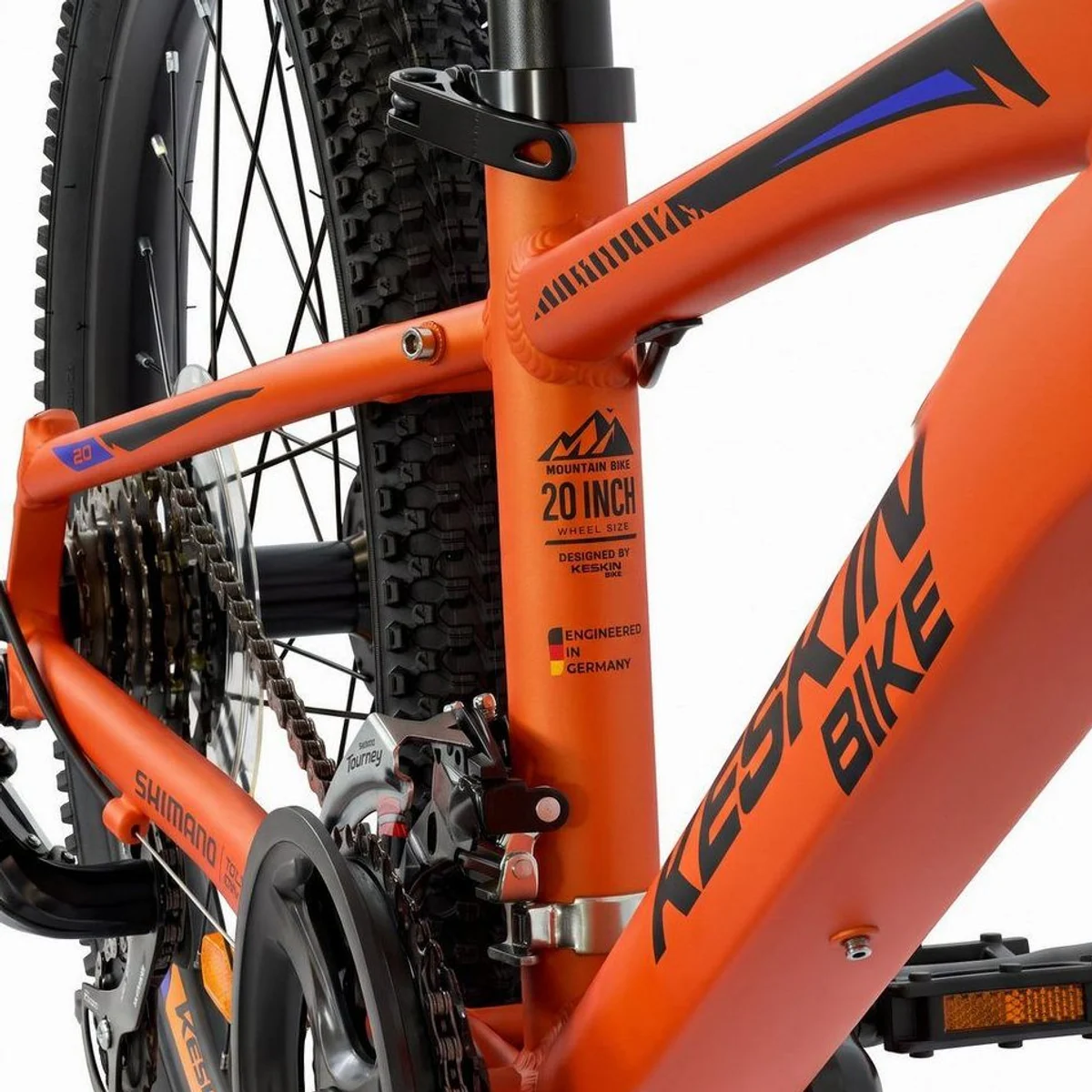 Keskin eBike MTB1 Kinderfahrrad, 20 Zoll, Aluminium-Rahmen, 21-Gang Schaltung 4