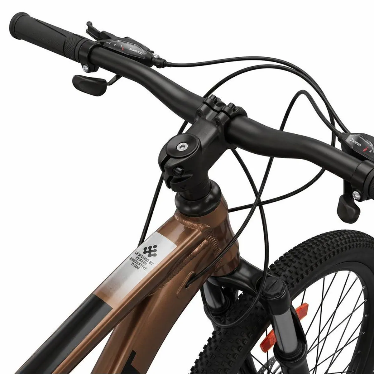 Keskin eBike MTB1, 26 Zoll, Aluminiumrahmen, 21-Gang Kettenschaltung, Scheibenbremsen 3