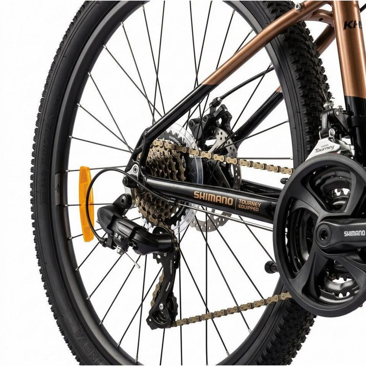 Keskin eBike MTB1, 26 Zoll, Aluminiumrahmen, 21-Gang Kettenschaltung, Scheibenbremsen 5