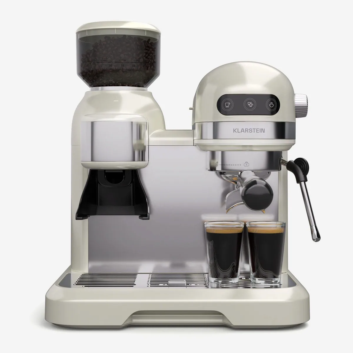 Klarstein Bella Café Espresso, 19 bar Pumpendruck, 1550 W, 1.4 l Wassertank 2