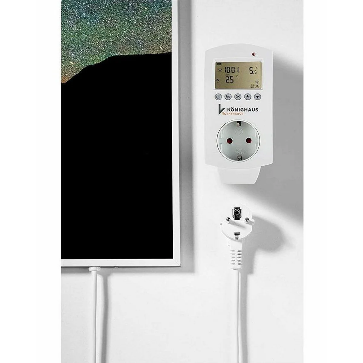 Könighaus Infrarotheizung Bild-Serie 1000W, hochwertige Ultra HD Motive, effiziente Strahlungswärme 3