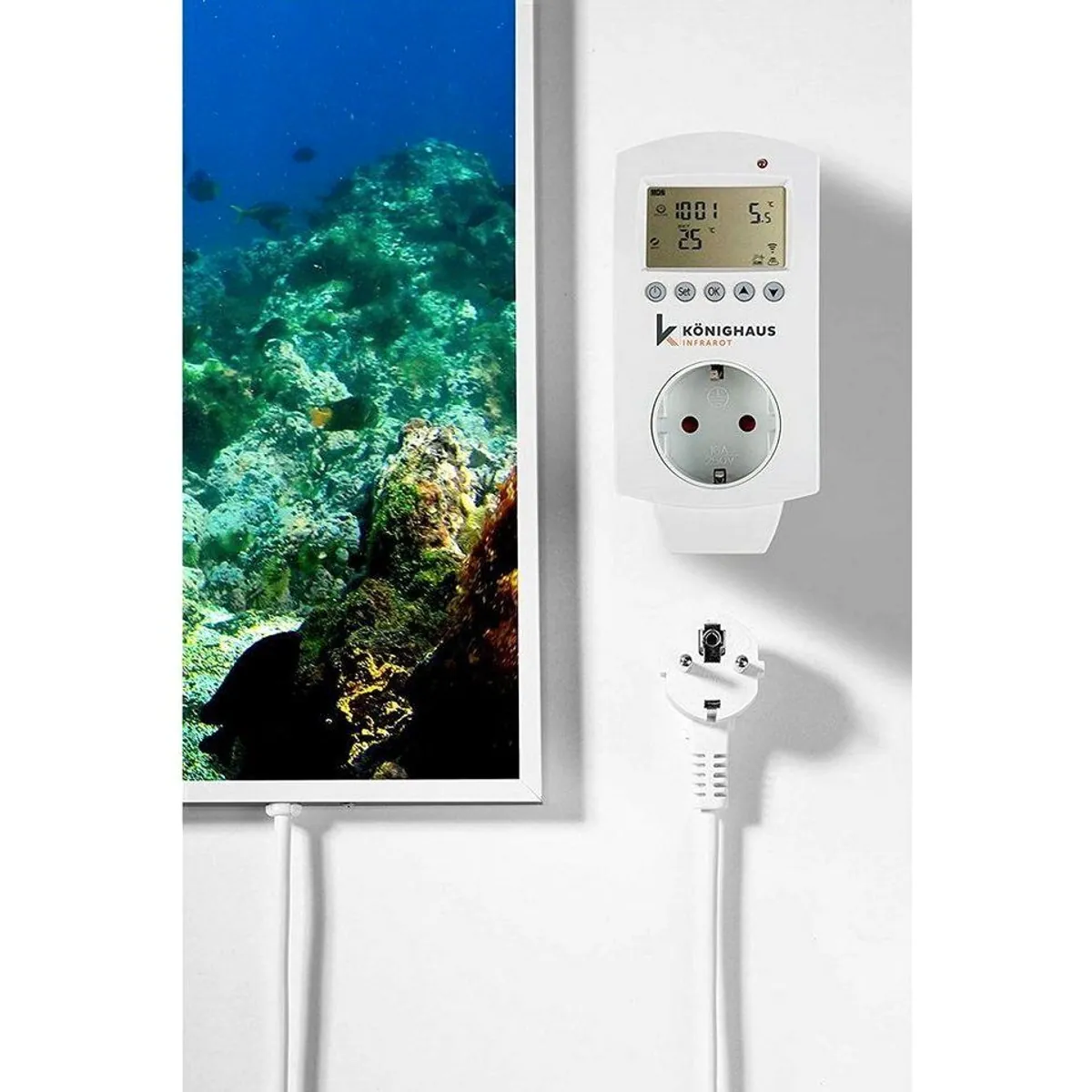 Könighaus Infrarotheizung Bild-Serie 1200W, hohe Effizienz, Ultra HD Druck 3