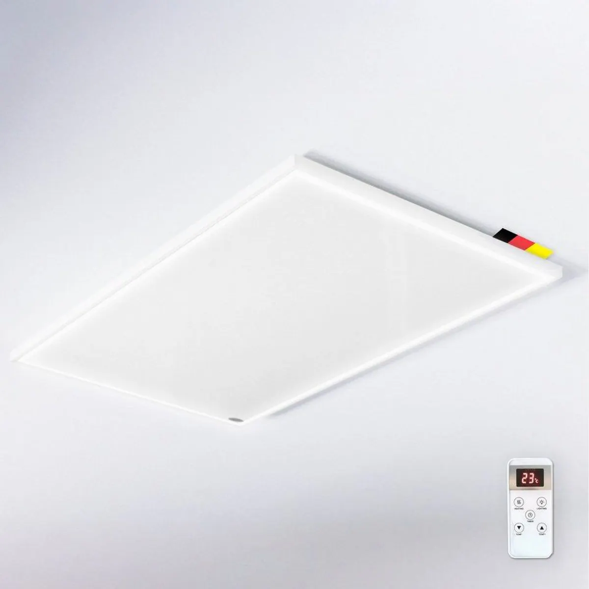 Könighaus Infrarotheizung LED Deckenheizung, individuelle Lichtgestaltung und praktische Fernbedienung 2