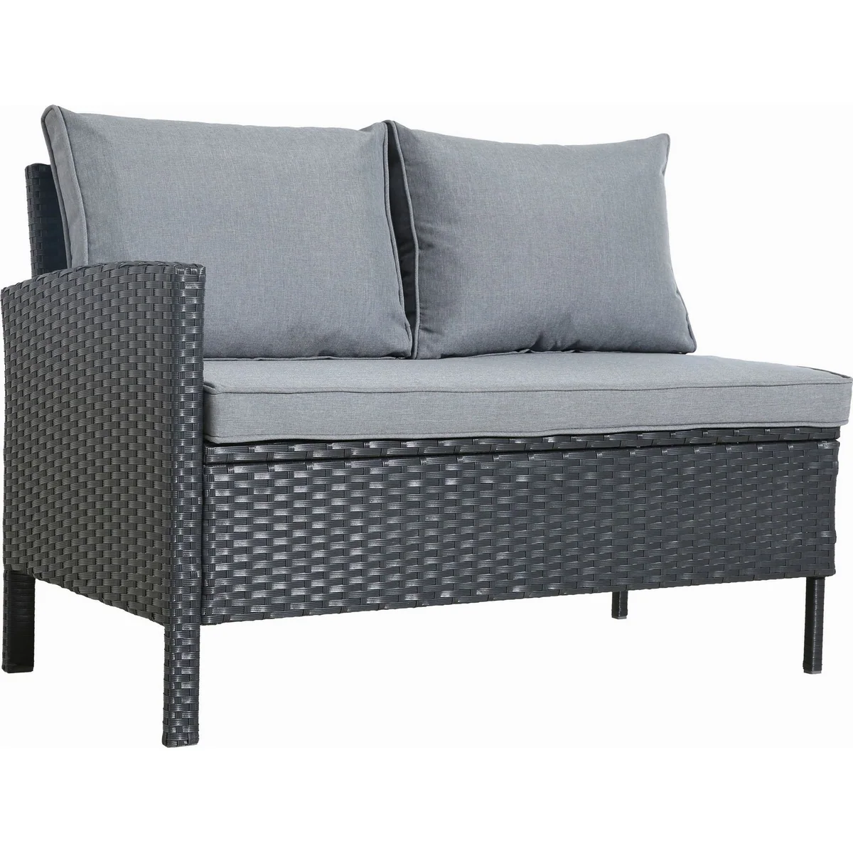 KONIFERA Gartenlounge-Set Manhattan, 18-teilig, stilvolle Ecklounge mit Tisch und Hockern 4