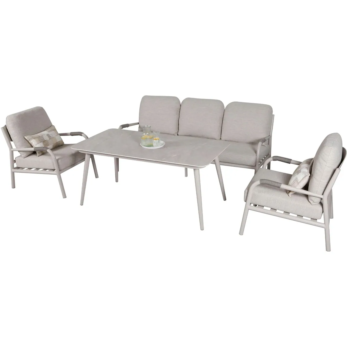 KONIFERA Gartenlounge-Set Fernando, modernes Design, wetterfest, pflegeleicht 2