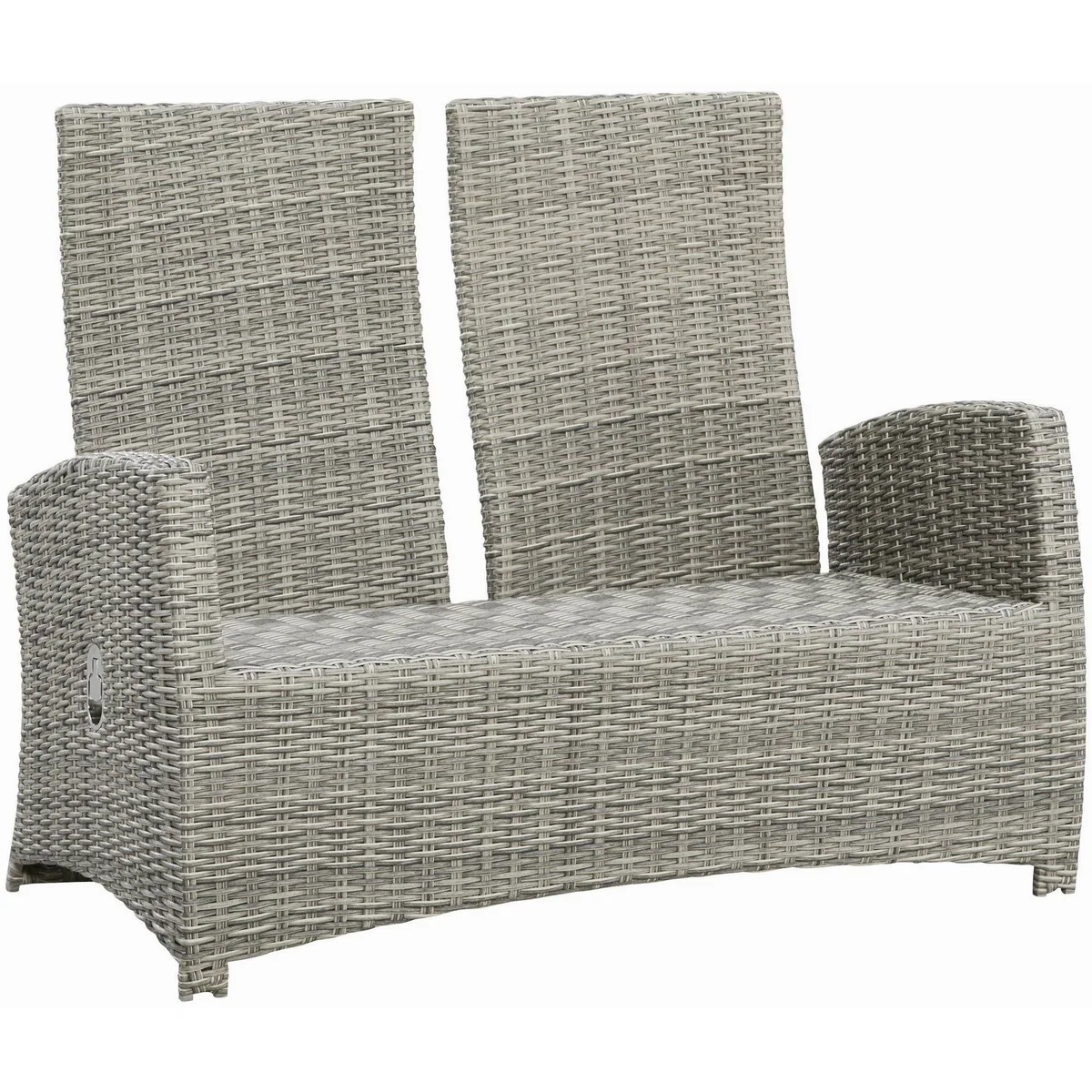 KONIFERA Garten-Essgruppe Monaco, 16-tlg., verstellbare Rückenlehnen, Polyrattan — ideal für gesellige Abende 5