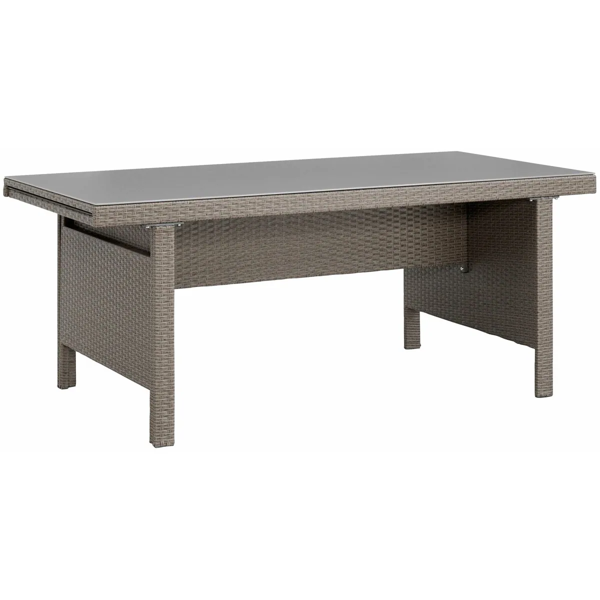 KONIFERA Garten-Essgruppe Mailand, 31-teilig, 10 Sessel & ausziehbarer Tisch 5