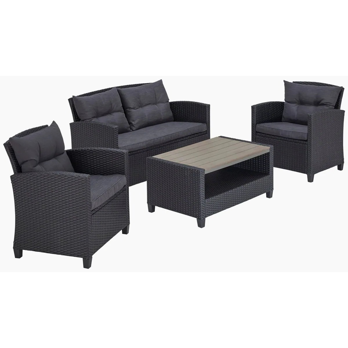 KONIFERA Gartenlounge-Set St. Tropez, 11-teilig, bequem & wetterfest 2