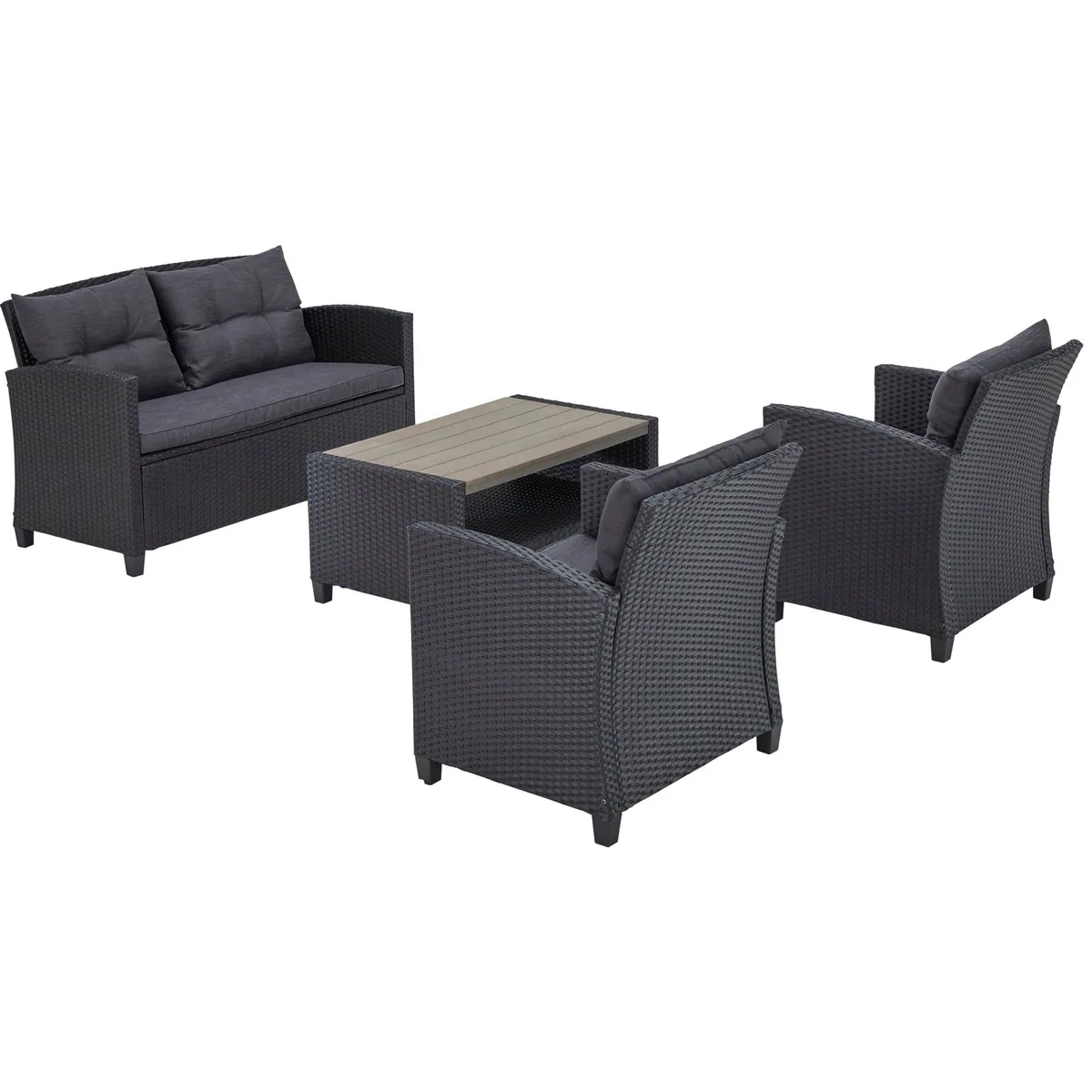 KONIFERA Gartenlounge-Set St. Tropez, 11-teilig, bequem & wetterfest 3