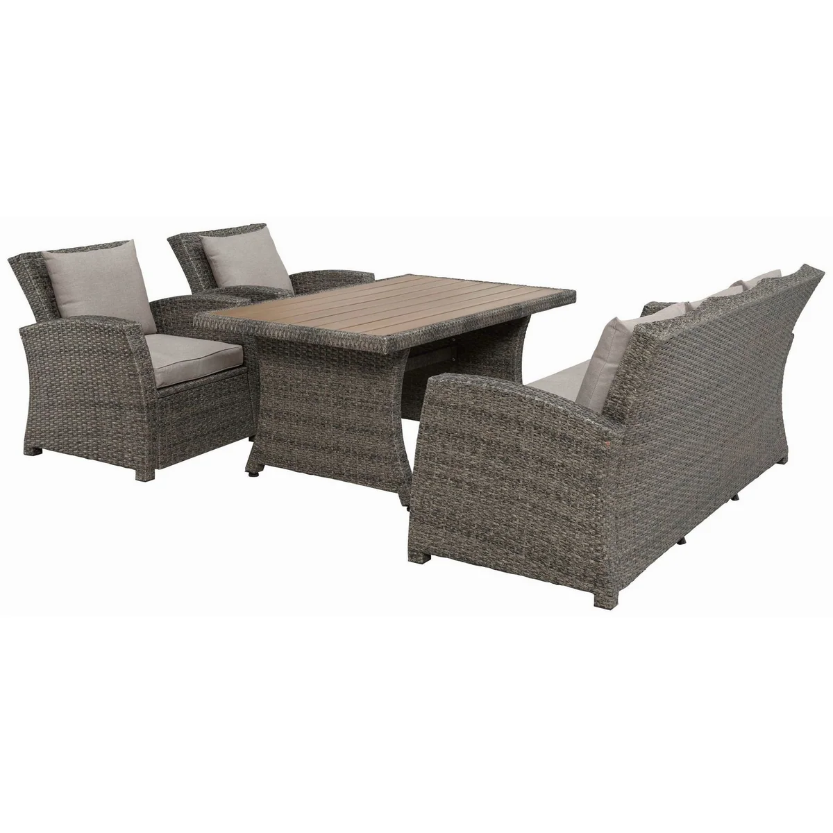 KONIFERA Gartenlounge-Set Siros, 12-teilig, komfortabel, stilvoll, wetterbeständig 3