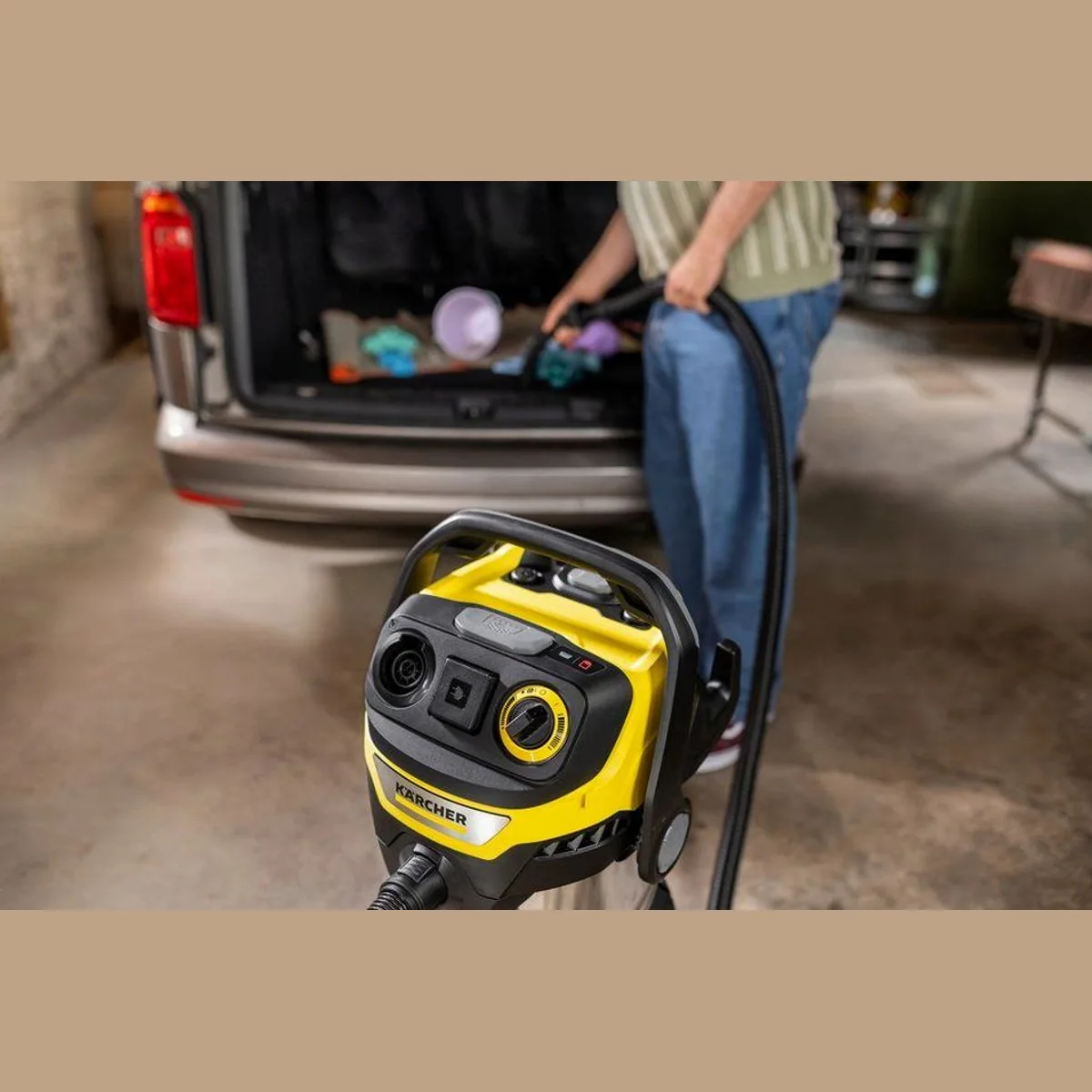 Kärcher WD 7 Control P S Nass-Trocken-Sauger, beutellos, 1400 W, innovative Steuerung 2